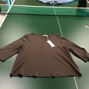 Brown Vince Camuto top